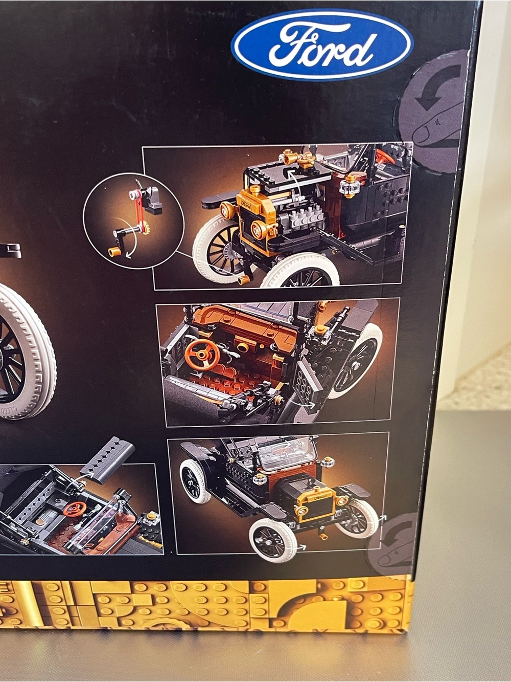 LEGO Icon Ford Model T Kids Toy Building Set - 11376 1060Pcs 18+ NIP Sealed - Picture 6 of 10